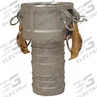Cam and Groove Coupling: 5 in Coupling Size, 5 in Hose Fitting Size, 7 13/32 in Overall Lg, Nitrile (MPN G500-C-AL). Key specifications — Fitting Type: Male Hose Shank; Gasket Material: Nitrile; Brand: DIXON VALVE & COUPLING.