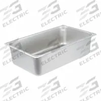 VOLLRATH Steam Table Pan: Full Size, Rectangular, 20 ga Gauge, 21 qt Capacity, NSF Certified (MPN 30060). Key specifications — Brand: VOLLRATH; Dishwasher Safe: No; NSF Certified: Yes; Product Type: Steam Table Pan; Manufacturer Part Number: 30060.