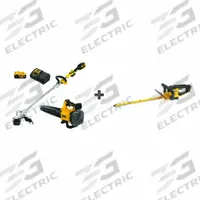 DEWALT Combo Kit: 20V MAX*, Hedge Trimmer, 125 mph Blower Max Air Speed, 450 cfm Blower Air Flow (MPN DCKO222M1/DCHT821B). Key specifications — Battery Capacity: 4.0 Ah; Combo Type: Hedge Trimmer.