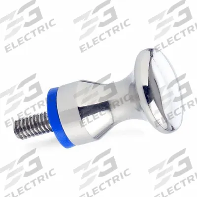 JW WINCO Hand Knob: Pull, Stainless Steel, M8x1.25 Thread, 0.83 in Thread Lg - Hygienic Pull Knobs with Threaded Stud