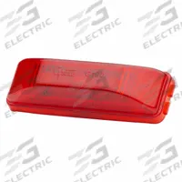 GROTE Clearance Marker Lamp: Clearance Light, LED, Rectangular, Red, Bracket, Male Pin Connector (MPN G1902). Key specifications — Lens Color: Red; Brand: GROTE; Electrical Connection: Male Pin Connector; Lighting Technology: LED; Mount Type: Bracket; SAE Lens Code: P2.