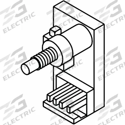 LCN On/Off Switch: Aluminum (MPN 4040SE-3436) - Accessories for Door Closers