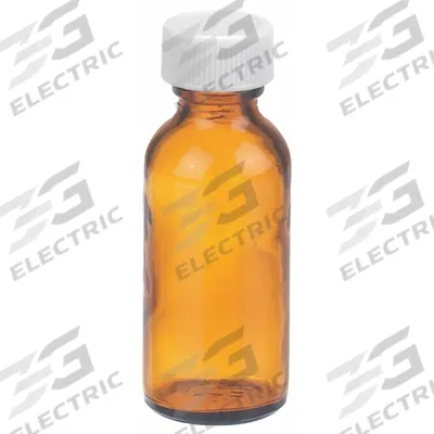 WHEATON Bottle: 30 mL, Amber, 20-400 mm, No Closure, No Closure - Amber Narrow Mouth Round Glass Lab Bottles