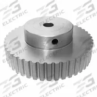 APPROVED VENDOR Timing Pulley: Trapezoidal, Fixed, For XL Timing Belt Section, For 3/8 in Belt Wd (MPN 44XL037-6A4). Key specifications — Brand: APPROVED VENDOR; Tooth Profile: Trapezoidal; Finish: Clear Anodized.