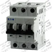 EATON IEC Supplementary Protector: 5 A Amps, 96V DC, 15kA at 240/415V AC, Lug, FAZ, 277/480V AC (MPN FAZ-D5/3). Key specifications — Terminal Connection: Lug; Series: FAZ; AC Voltage Rating: 277/480V AC; DC Voltage Rating: 96V DC; Max. AIR Rating: 15kA at 240/415V AC; Brand: EATON.