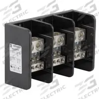 SQUARE D Power Distribution Block: Open, Lug, Lug, 4 AWG – 500 kcmil For Line Side Wire Sizes (MPN 9080LBC365208). Key specifications — attr1361688: Surface; attr1308686: SQUARE D; attr1361672: Copper.