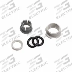 ELKAY Superseal Fitting: (2) O-Rings/Collet/Lock Nut/Spacer (MPN 70823C). Key specifications — Compatible Product Type: Various Elkay and Halsey Taylor Water Filters; Includes: (2) O-Rings; Product Type: Superseal Fitting; Brand: ELKAY; Filter Product Type: other.