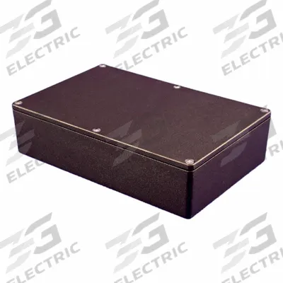 HAMMOND Enclosure: Die-Cast Aluminum, 8 in x 5 in x 2 in, NEMA 1/12/13/4/4X, Solid Cover - Aluminum Enclosures