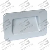 JW WINCO Recessed Pull Handle: Unthreaded Holes, Zinc, Silver, Tray, 6.1 in Overall Lg, Rectangular (MPN 7330-155-C-2-SR). Key specifications — Mounting Type: Unthreaded Holes; Brand: JW WINCO; Color: Silver; Finish: Powder Coated; Material Family: Zinc.