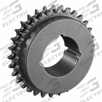 TRITAN Bushed Roller Chain Sprocket: For 50-2 Chain, 30 Teeth, 5.979 in Pitch Dia - Size 50-2 Bushed-Bore Roller Chain Sprockets