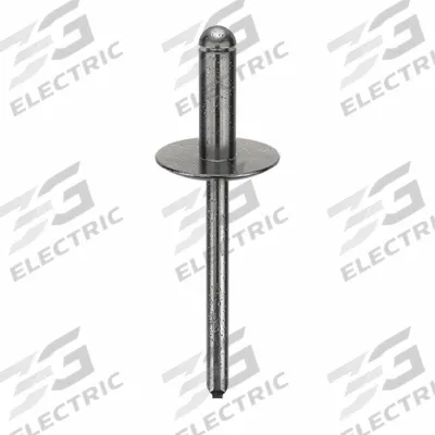 POP AVDEL Blind Rivet,1 7/8" L,0.183" dia,PK250: Inch, 1 7/8 in Overall Lg, 35/64 in Body Lg - Large Flange Blind Rivets
