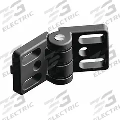 Hinge: 40 mm x 80 mm, 40 Series, For 8 mm Slot Wd, Black, Zinc, 8.3 mm Mounting Hole, Butt (MPN 095300N08). Key specifications — Brand: FATH INC.; Product Type: Standard Hinge; Material: Zinc; Hinge Type: Butt.