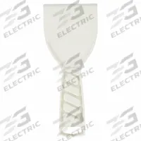 WESTWARD Putty Knife: Bld. Mat. Plastic, Hdl. Mat. Polypropylene, Bld. Shp. Tapered (MPN 13A714). Key specifications — attr1004888: WESTWARD; attr1029665: Full.