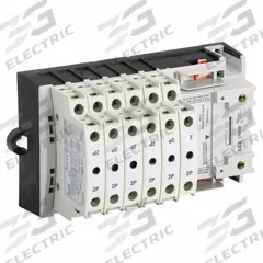 GE Lighting Magnetic Contactor: 12 Poles, 120V AC, 30 A, 2-Wire, Electrically Held (MPN CR463LD0AJA). Key specifications — attr948947: GE.