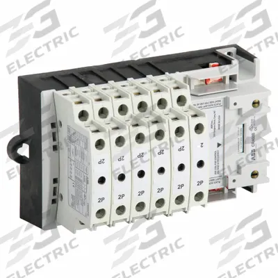 GE Lighting Magnetic Contactor: 12 Poles, 120V AC, 30 A, 2-Wire - Electrically Held Lighting Contactors