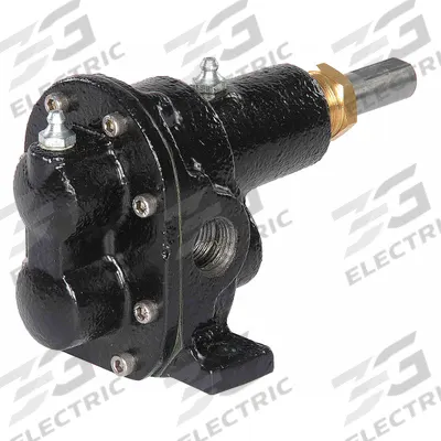 Dayton Rotary Gear Pump Head: Magnetic Drive, Cast Iron Body, 3/8" FNPT, 6.9 gpm - Pedestal-Mount Rotary Gear Pumps