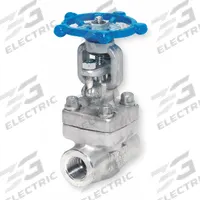 SHARPE Gate Valve: 1 1/4 in, 316L Stainless Steel, Rising, FNPT x FNPT, 1,120 psi CWP, Wheel (MPN 4371004140). Key specifications — Bonnet Material: 316L Stainless Steel; Wedge Material: 316 Stainless Steel; Brand: SHARPE.