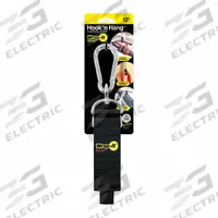 Hook-and-Loop Cable Strap,Polypropylene (MPN 100-HNH-12BL). Key specifications — Brand: WRAP-IT STORAGE; Material: Polypropylene; Color: Black; Max. Bundle Dia.: 2 in.