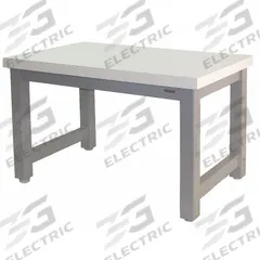 BENCHPRO Workbench: Fixed Ht, Laminate, 120 in x 36 in, 20,000 lb Overall Load Capacity, Black (MPN HF36120). Key specifications — Brand: BENCHPRO.