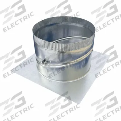 EMPIRE Attic & Roof Ventilator Base: 10 in Throat Dia - Turbine Bases
