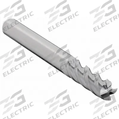 APPROVED VENDOR Square End Mill: Carbide, 4 Flute, 1/8" Mill Dia, 1/2" LOC, 1-1/2" OAL (MPN 284-000060) - Fast-Cutting Carbide Square End Mills