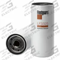 FLEETGUARD Automotive Oil Filter: B7396, LF3325, 1 1/2"-12 UNS-2B Thread Size, 14 3/8 in Overall Lg. Key specifications — Baldwin Interchange: B7396; FleetGuard Interchange: LF3325; Brand: FLEETGUARD; Compatible Vehicle Make: Cummins Power Generation; Media Material: Cellulose.