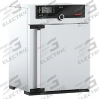 MEMMERT Universal Oven: Gravity, 1.9 cu ft Capacity, 300°C Max Temp, 2,000 W Watt, 1.87 cu ft Volume (MPN UN 55, 230V). Key specifications — Voltage: 230V AC; Brand: MEMMERT; Temperature Accuracy Tolerance: +/-0.1°C up to 99.9°C, +/-0.5°C @ 100°C+; Temperature Uniformity: +/-1.4°C.