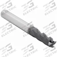 OSG Square End Mill: Carbide, TiAlN Coated, 4 Flute, 4 mm Mill Dia, 14 mm LOC, 51 mm OAL (MPN 404-157511)