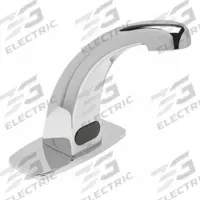 ZURN Bathroom Sensor Faucet: AquaSense®, Brass, Chrome Finish, Single-Post, Battery, Aerated, NPSM (MPN Z6913-XL-CP4). Key specifications — Brand: ZURN; Includes: Cover Plate, 4 in; Series: AquaSense®.