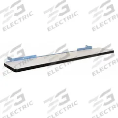 PRO-LINE Upper Shelf: 72 in Overall Wd, 12 in Overall Dp, Blue, Steel, Includes Mounting Hardware (MPN CSPL1272PL L14). Key specifications — Includes Mounting Hardware: Yes; Color: Blue.