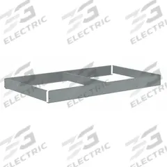 TENNSCO Shelf: 42 in x 24 in, 2,500 lb Load Capacity, Gray, Shelf (MPN ZLCS-4224). Key specifications — Includes: (4) Beams; Shelf Configuration: Single Straight; Color: Gray; Frame Material: Steel; Brand: TENNSCO; Frame Finish: Zinc Plated; Product Type: Shelf.
