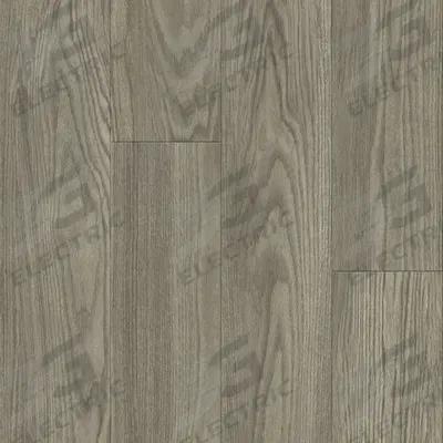 ARMSTRONG FLOORING Vinyl Floor Tiles: Solitary Gray, Milford Oak, 6 in Tile Wd, Smooth - American Charm LVT