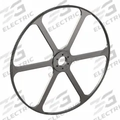CONTINENTAL Gearbelt Pulley: Bushed, Quick Detachable, 14 mm Pitch, For 35 mm Belt Wd, 224 Teeth (MPN B-224S-E AXIAL FAN). Key specifications — Brand: CONTINENTAL; For Bushing Size: E; Sub-brand: SilentSync.