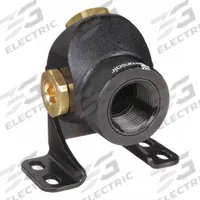 TRANSAIR Push-Fit Wall Bracket Fitting: 3/4 in Pipe x 1/2 in Pipe x 1/2 in Pipe x 1/2 in Pipe Size (MPN 6636 28 22GR). Key specifications — Brand: TRANSAIR.