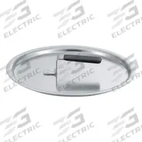 VOLLRATH Stock Pot Cover: 32 qt Compatible Pot Capacity, 13 1/2 in Dia, Aluminum, NSF Certified (MPN 67533). Key specifications — NSF Certified: Yes; Handle Type: Welded; Body Material: Aluminum; Brand: VOLLRATH; Lid Included: Yes.