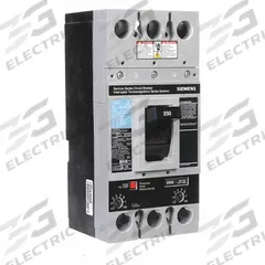 SIEMENS Molded Case Circuit Breaker: 250 A Amps, 22kA at 600V AC, Fixed, Lug, ABC, FXD6-A, 600V AC (MPN FXD62B250). Key specifications — Phase Connection: ABC; Instantaneous Trip: Fixed; Terminal Connection: Lug; Series: FXD6-A; Max. AIR Rating: 22kA at 600V AC.