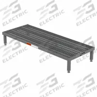 APPROVED VENDOR Work Platform: 14 in Platform Ht - Max, 24 in Platform Wd, 60 in Platform Dp, Steel (MPN AHW-H-2460). Key specifications — Brand: APPROVED VENDOR; Color: Gray.