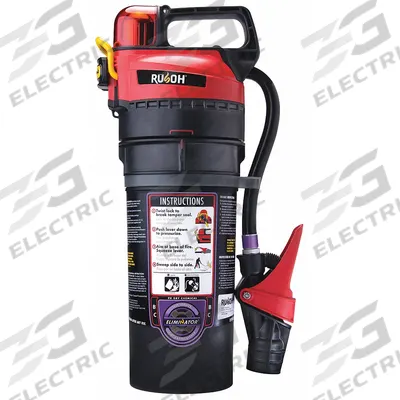 RUSOH Reloadable Fire Extinguisher: 6.5 lb Extinguisher Capacity - Class BC Fire Extinguishers