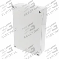HAMMOND Enclosure: Polycarbonate, 7 in x 4 in x 2 in, NEMA 12/13/4/4X/6/6P, Screw On, Solid Cover (MPN 1555HL2GY). Key specifications — Brand: HAMMOND; Closure Method: Screws; Knockouts: Not Included.