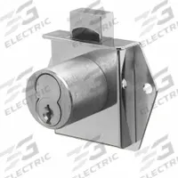 DELTA LOCK Deadbolt Lock: Vertical, Rectangular, 2 5/32 in Body Ht, 2 1/2 in Body Wd, SFIC (MPN G DI1125D500BCMV1). Key specifications — attr1313962: Chrome-Plated; attr1313912: SFIC; attr1313948: Silver; attr1313954: DELTA LOCK; attr1313970: Yes; attr1313973: No.