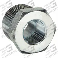 APPROVED VENDOR Metal Pipe Straight: Straight, Steel, Class 3000, 1 1/2 in x 1 1/4 in (MPN 1MPN9). Key specifications — Includes Pre-Applied Thread Sealant: No.