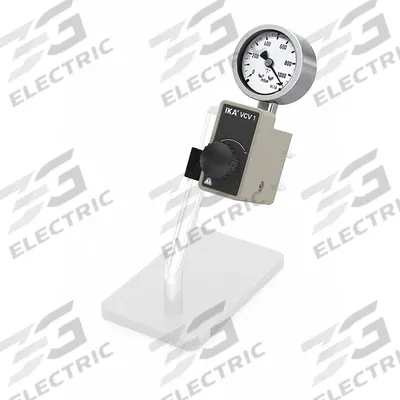 IKA Manual Vacuum Control Valve: 5 1/2 in Overall Lg, 2 5/8 in Overall Wd - Rotary Evaporator Accessories