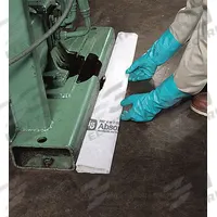 PIG Sorbent Roll: 80 ft Lg, 16 in Wd, Polypropylene, White, 80 ft Roll Lg, 16 in Roll Wd (MPN MAT484). Key specifications — Brand: PIG; Material: Polypropylene.
