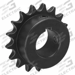 TSUBAKI Single Strand Sprocket: 40, For 1/2 in Chain Pitch, 1 1/8 in Bore Dia, 17 Teeth, Steel (MPN 40B17F-1B). Key specifications — Brand: TSUBAKI.