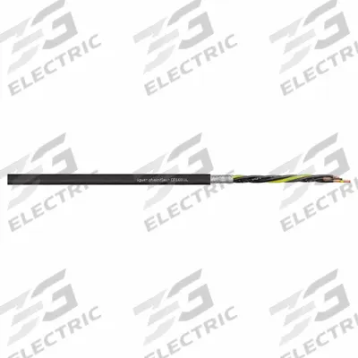 CHAINFLEX Control Cable: 14 AWG Conductor Size, 4 Conductors, PVC, Order by the Foot - Continuous Flexing Exposed Run Tray Cables