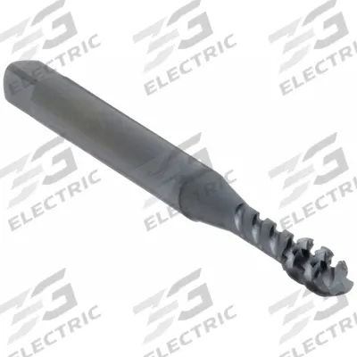 OSG Spiral Flute Tap: #4-40 UNC, H3 / 2B-3B, 3 Flute - General Purpose Spiral-Flute Taps