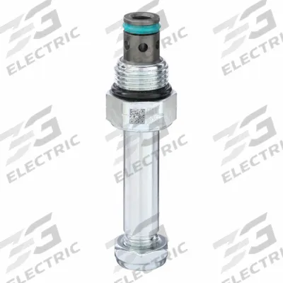 Parker Cartridge Valve: Steel, Block-Mounted, Two Positions, Normally Open, Two-Way - Solenoid Cartridge Valves