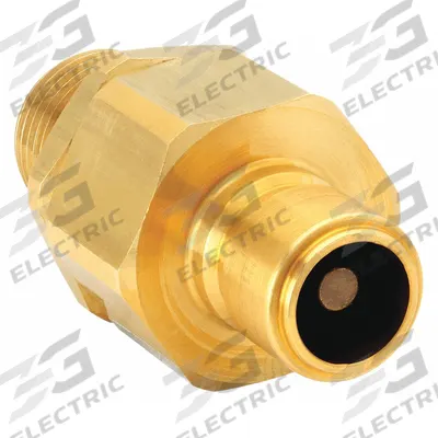 SNAP-TITE Hydraulic Quick Connect Hose Coupling: 3/4 in Coupling Size, Brass, Nitrile - EA Series Hydraulic Quick-Connect Coupling Plugs