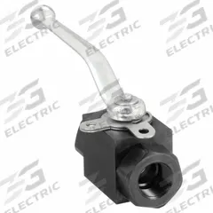 DYNAQUIP CONTROLS Manual Two-Way Ball Valve: 1 in, Carbon Steel, Straight, FNPT x FNPT, Three-Piece (MPN VAE2.A00P 1). Key specifications — Brand: DYNAQUIP CONTROLS; Handle: Locking Lever.