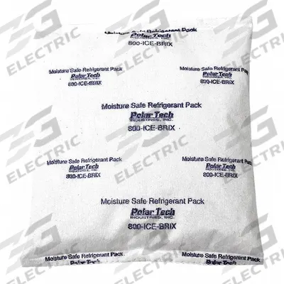 POLAR TECH Cold Pack: Moisture Safe Cold Pack, 12 oz Wt, 6 in Lg, 6 in Wd - Gel Packs